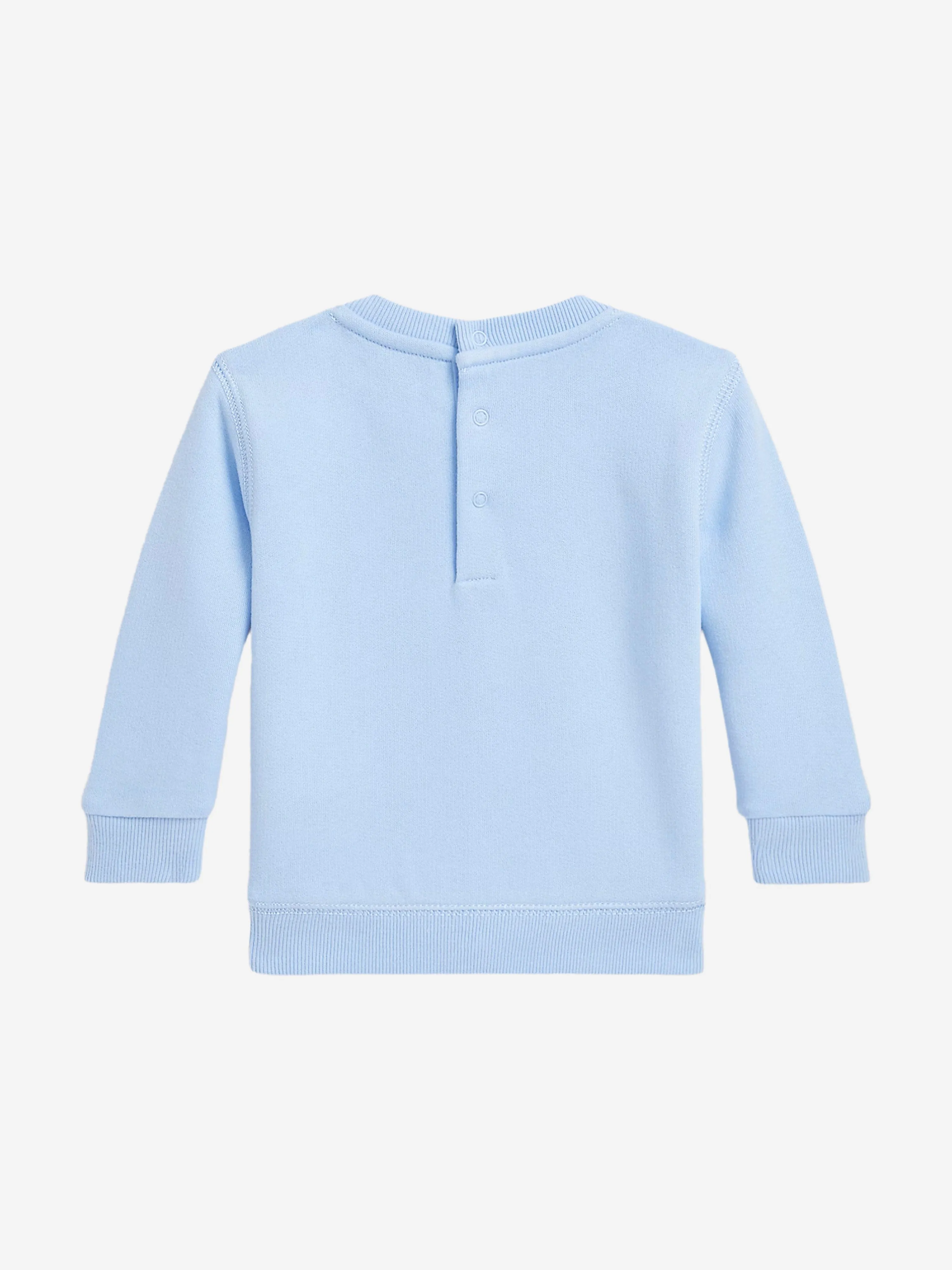 Ralph Lauren Baby Boys Bear Sweatshirt in Blue