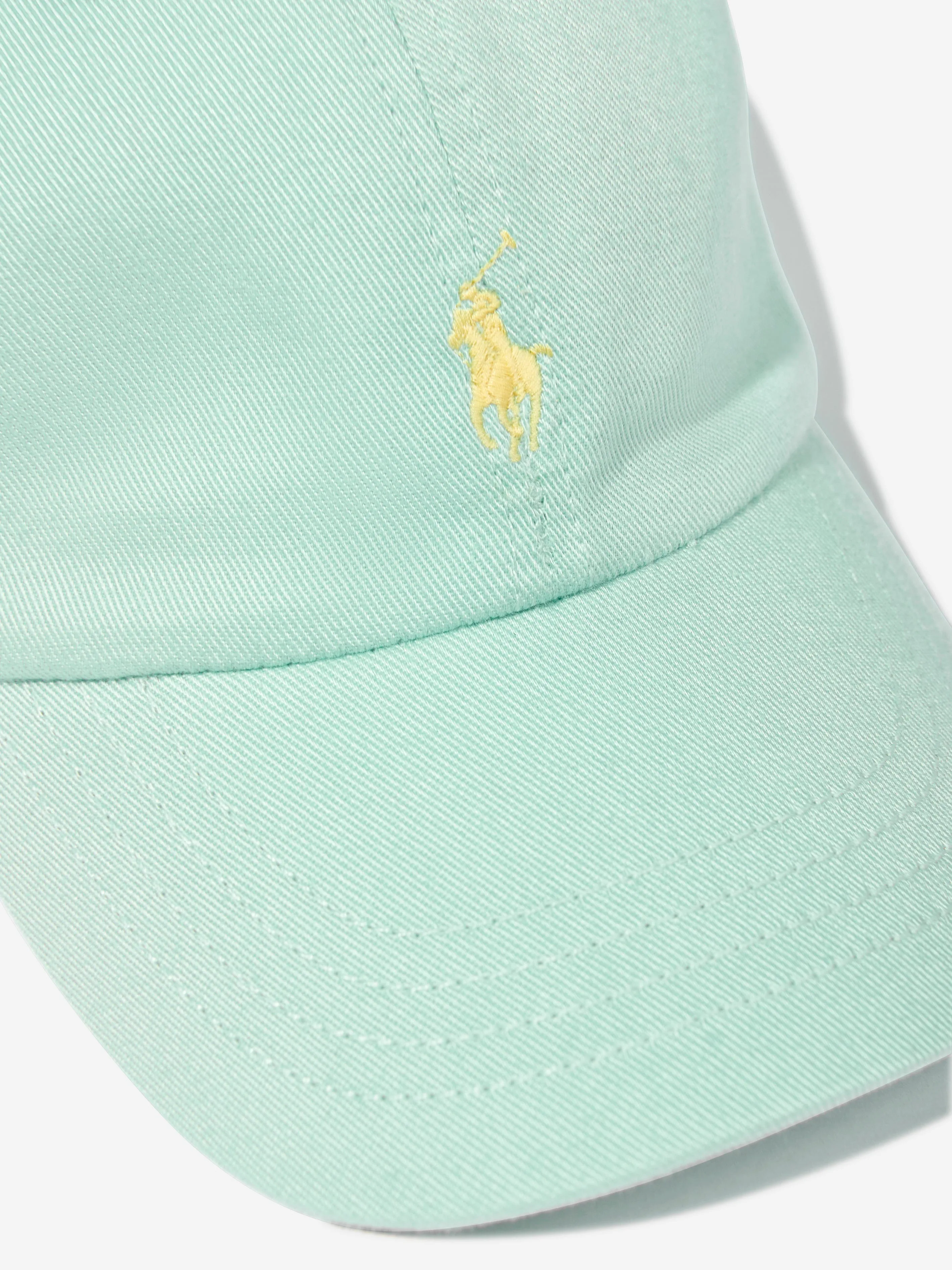 Ralph Lauren Boys Classic Cap in Green