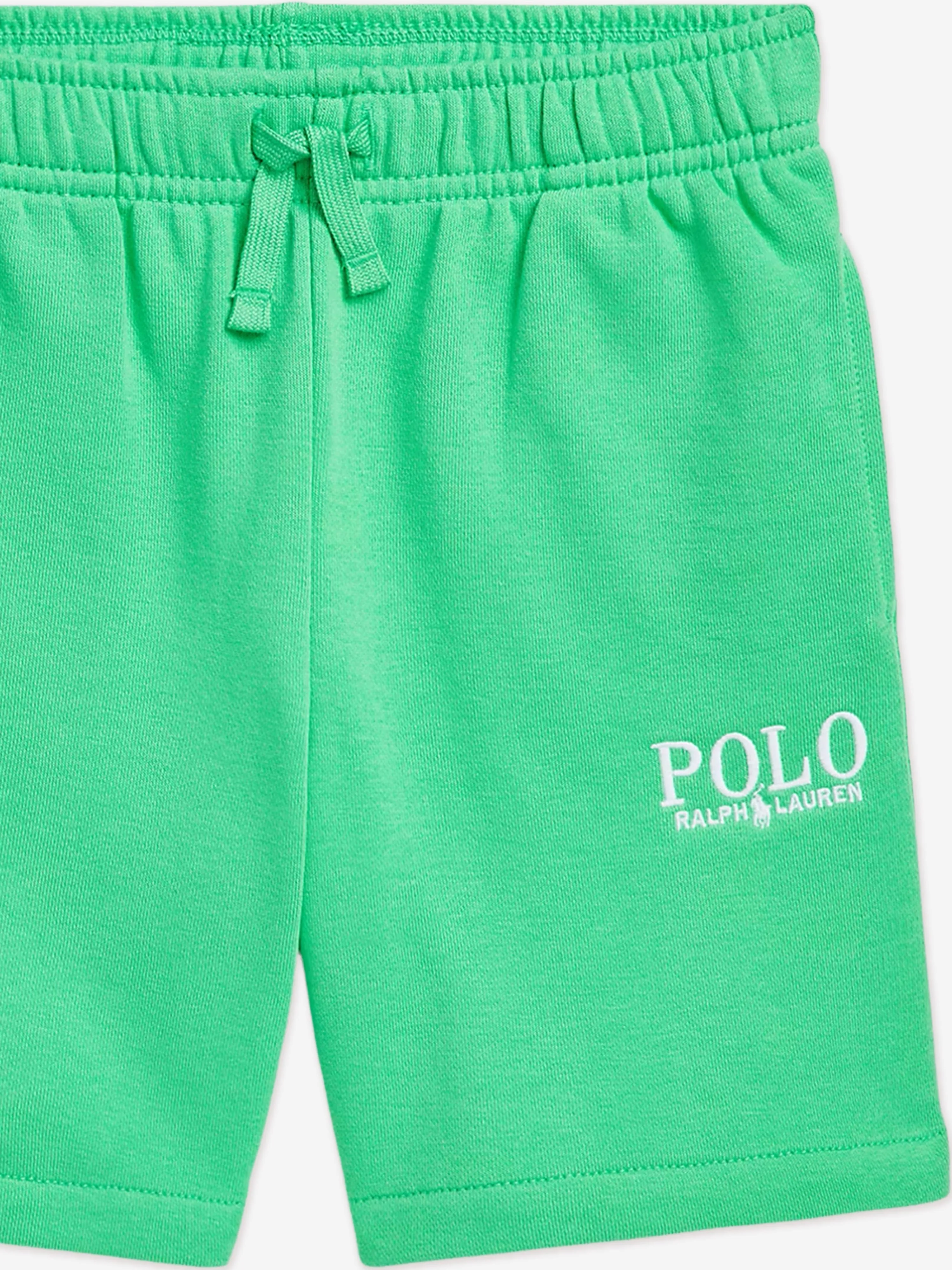 Ralph Lauren Boys Polo Shorts in Green