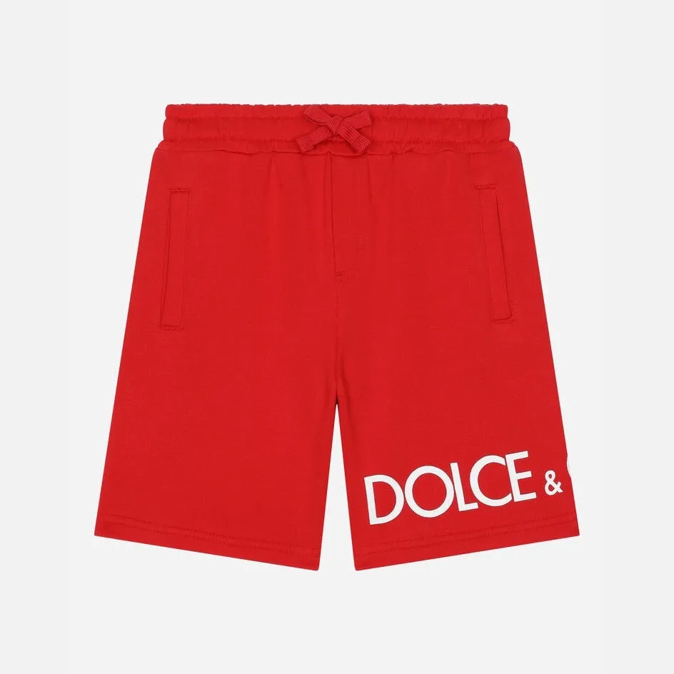 Red Logo Shorts