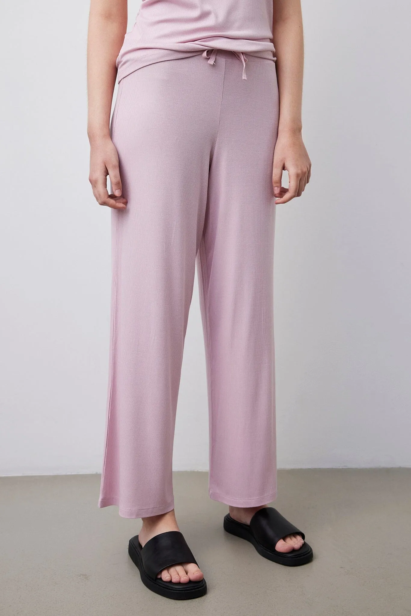 Ribbed Loungewear Pants