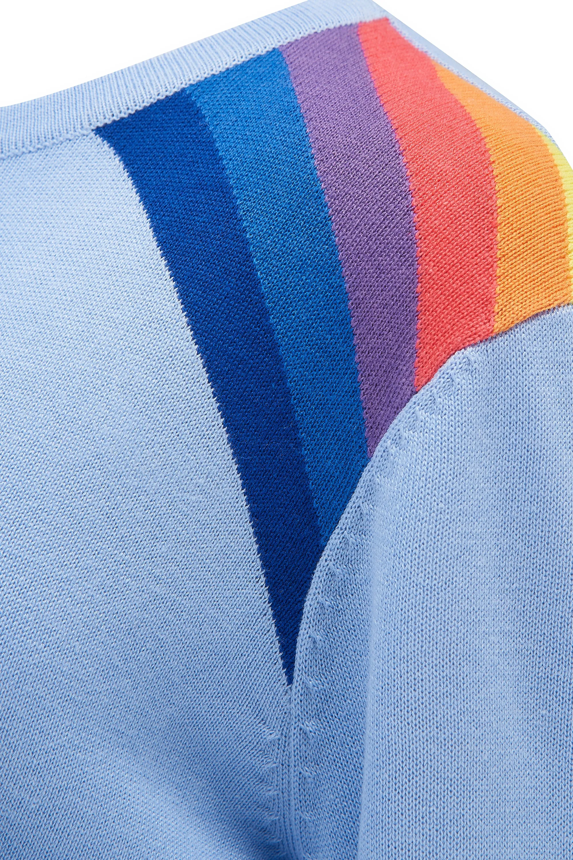 Rita Jumper - Light Blue. Sunset Double Prism