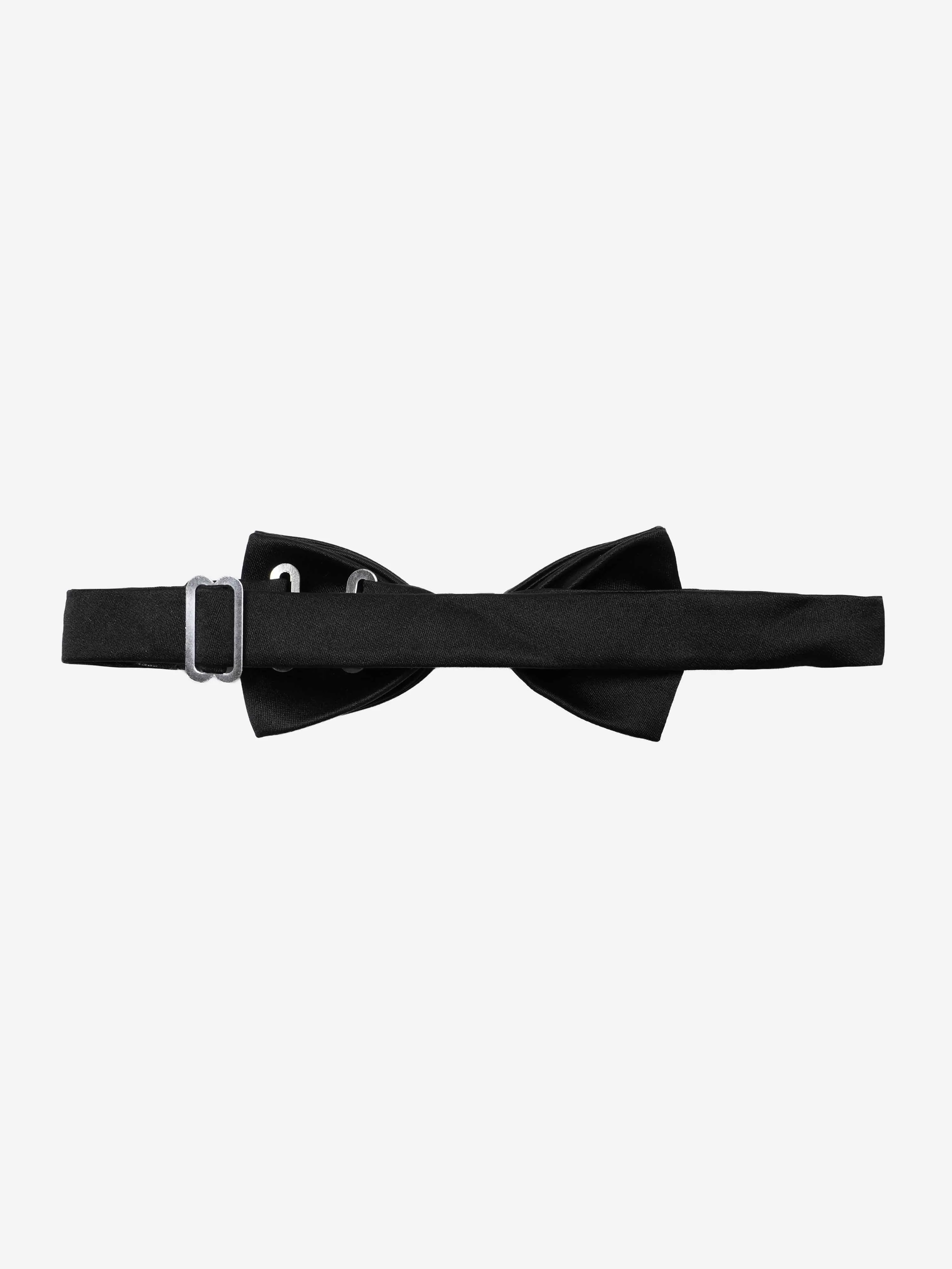 Romano Boys Satin Bow Tie in Black
