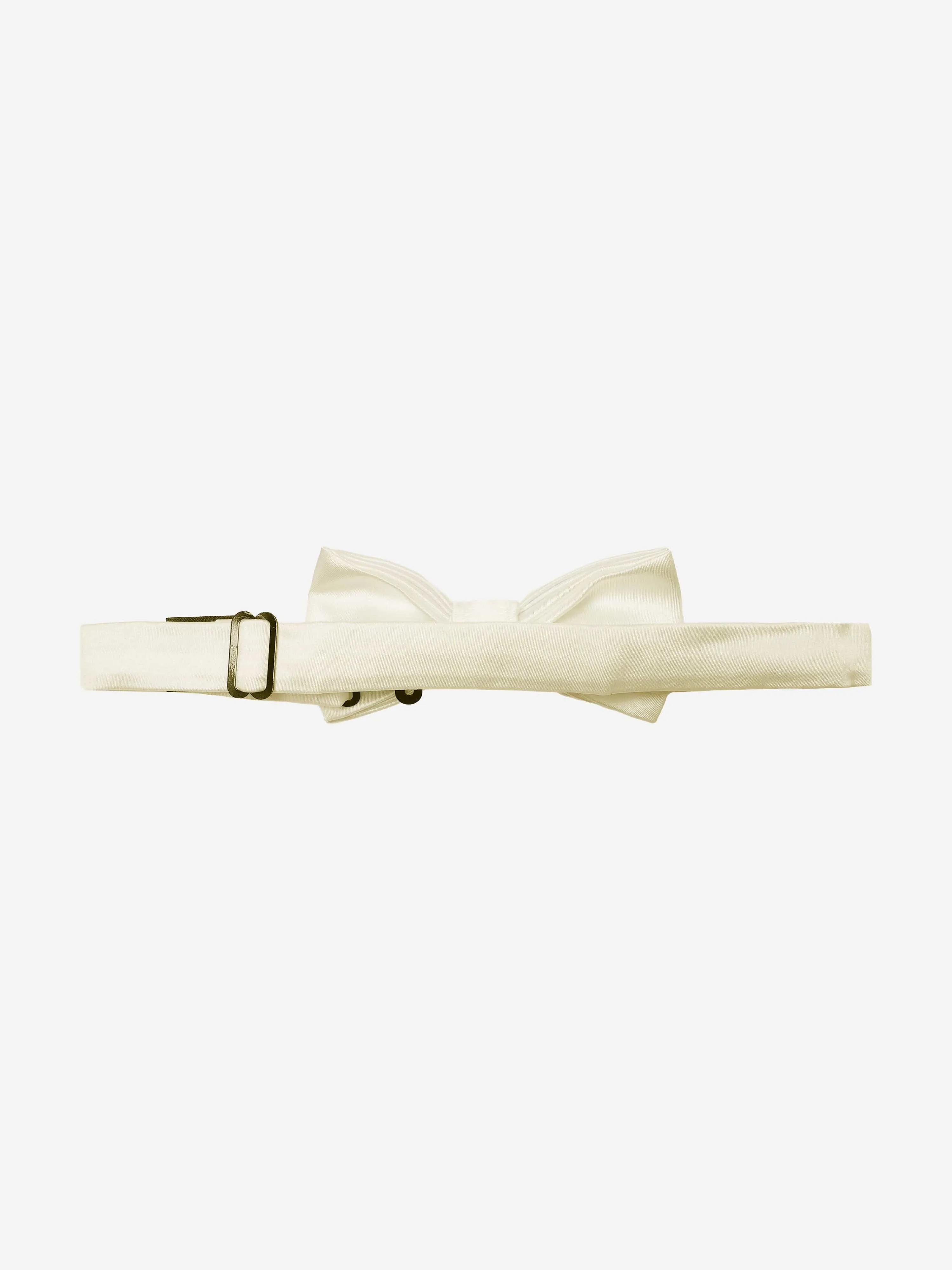 Romano Boys Satin Bow Tie in White