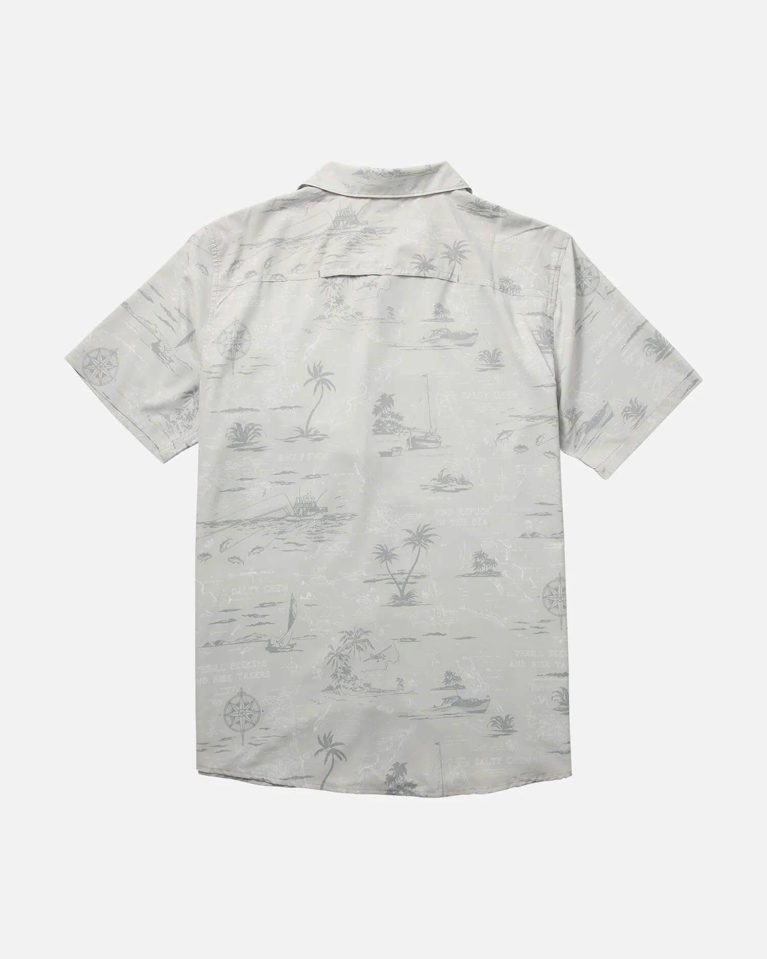 Seafarer S/S Tech Woven - Light Grey