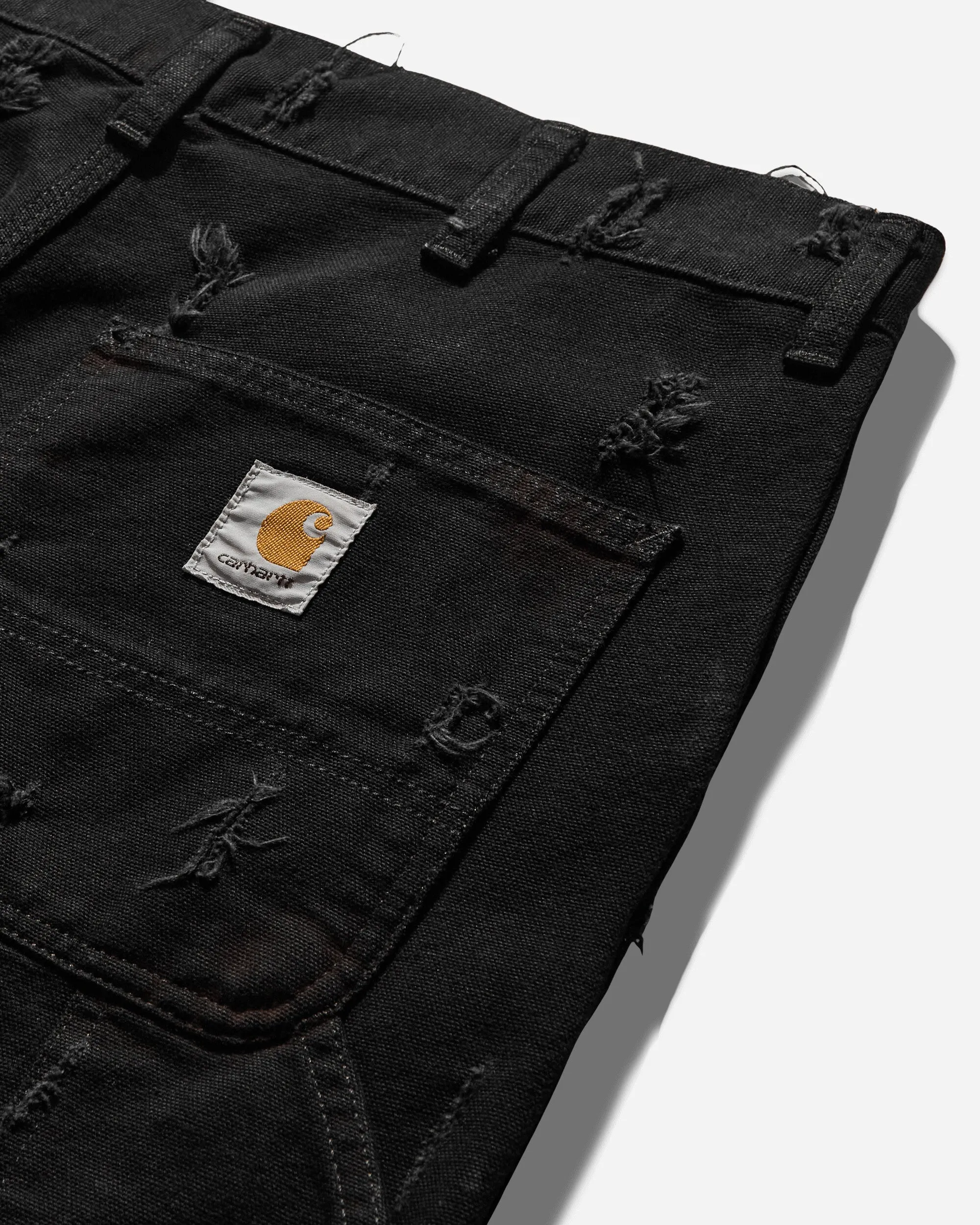 Slam Jam Single Knee Pants Black