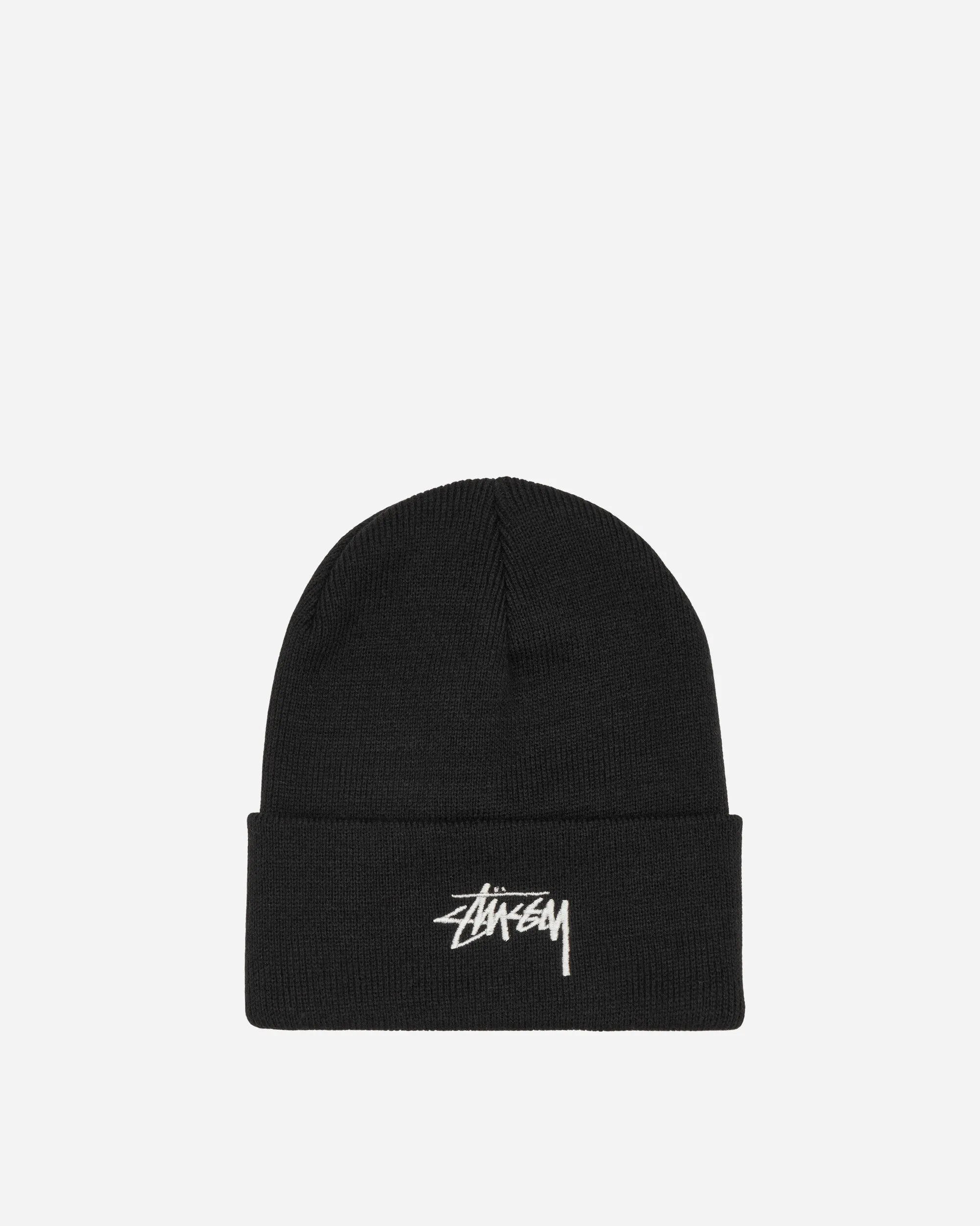 Stock Cuff Beanie Black