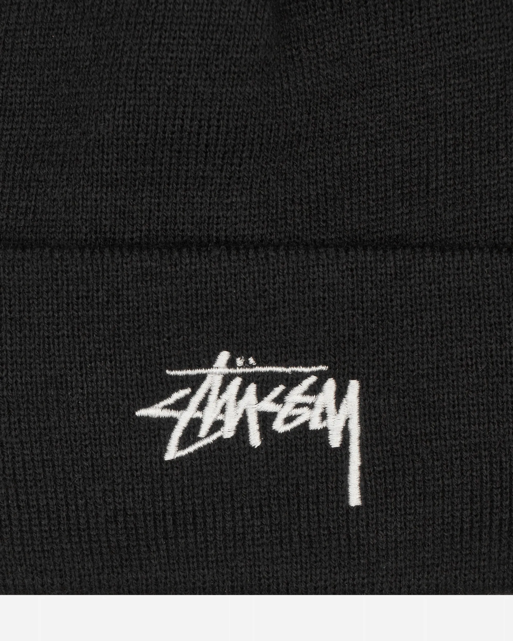 Stock Cuff Beanie Black
