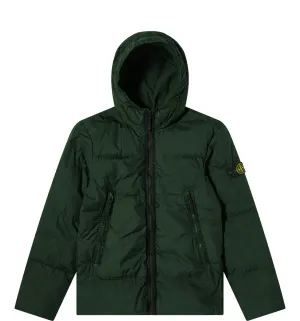 Stone Island Junior Garment Dyed Crinkle Down Jacket