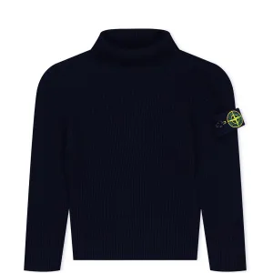 Stone Island Junior Turtle Neck Knitwear