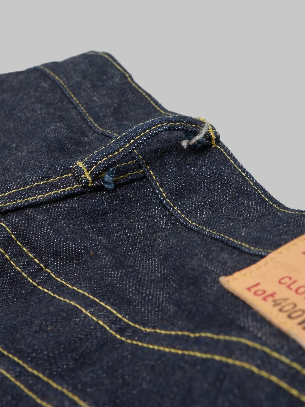 UES 400-WW Post World WarⅡ 14.9oz Regular Straight Jeans