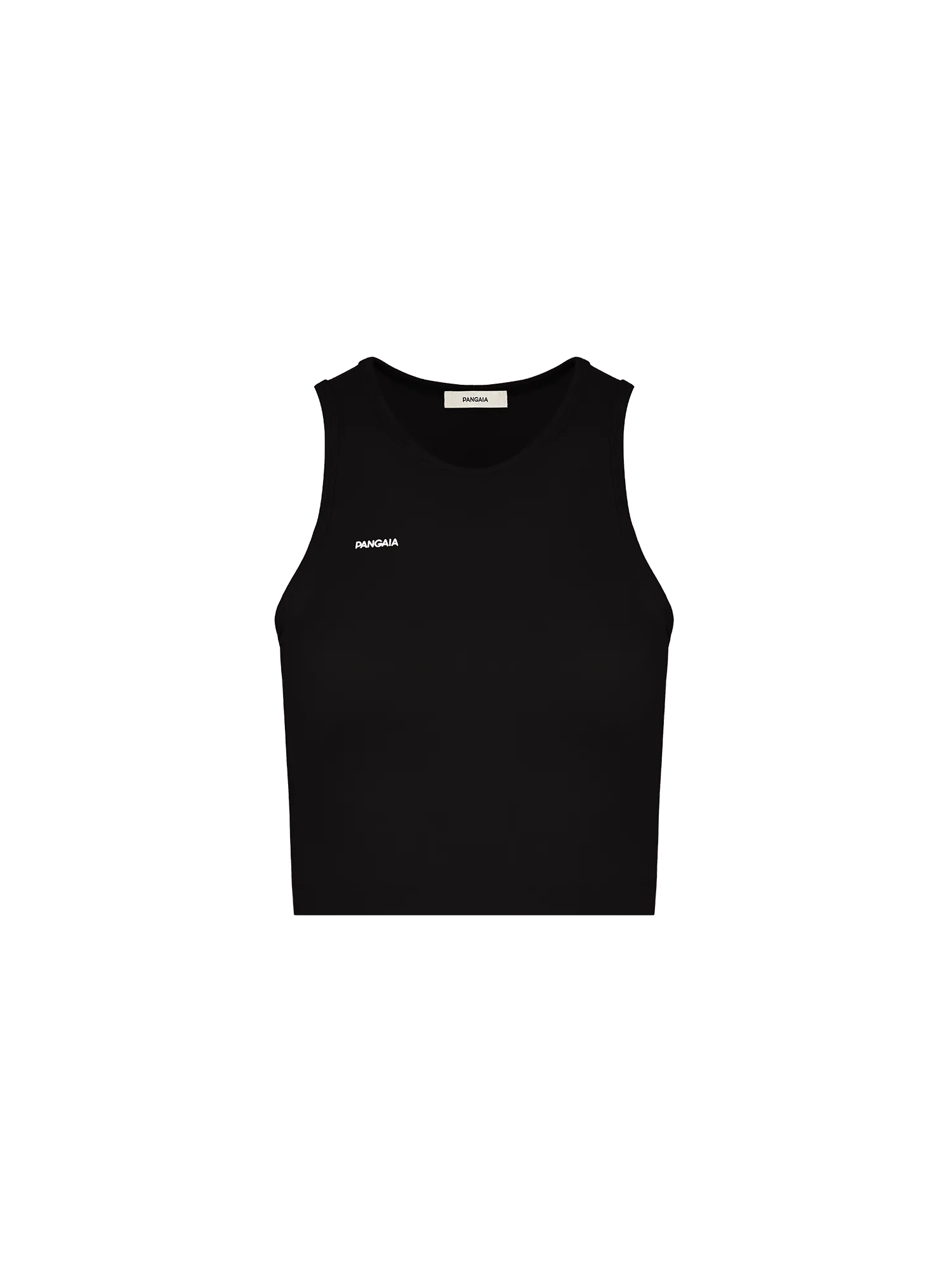 Womens 365 Cotton-Stretch Tank Top—Black