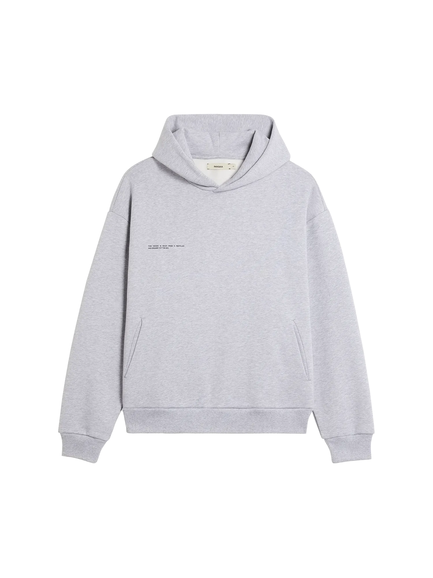 Womens 365 Heavyweight Hoodie—grey marl
