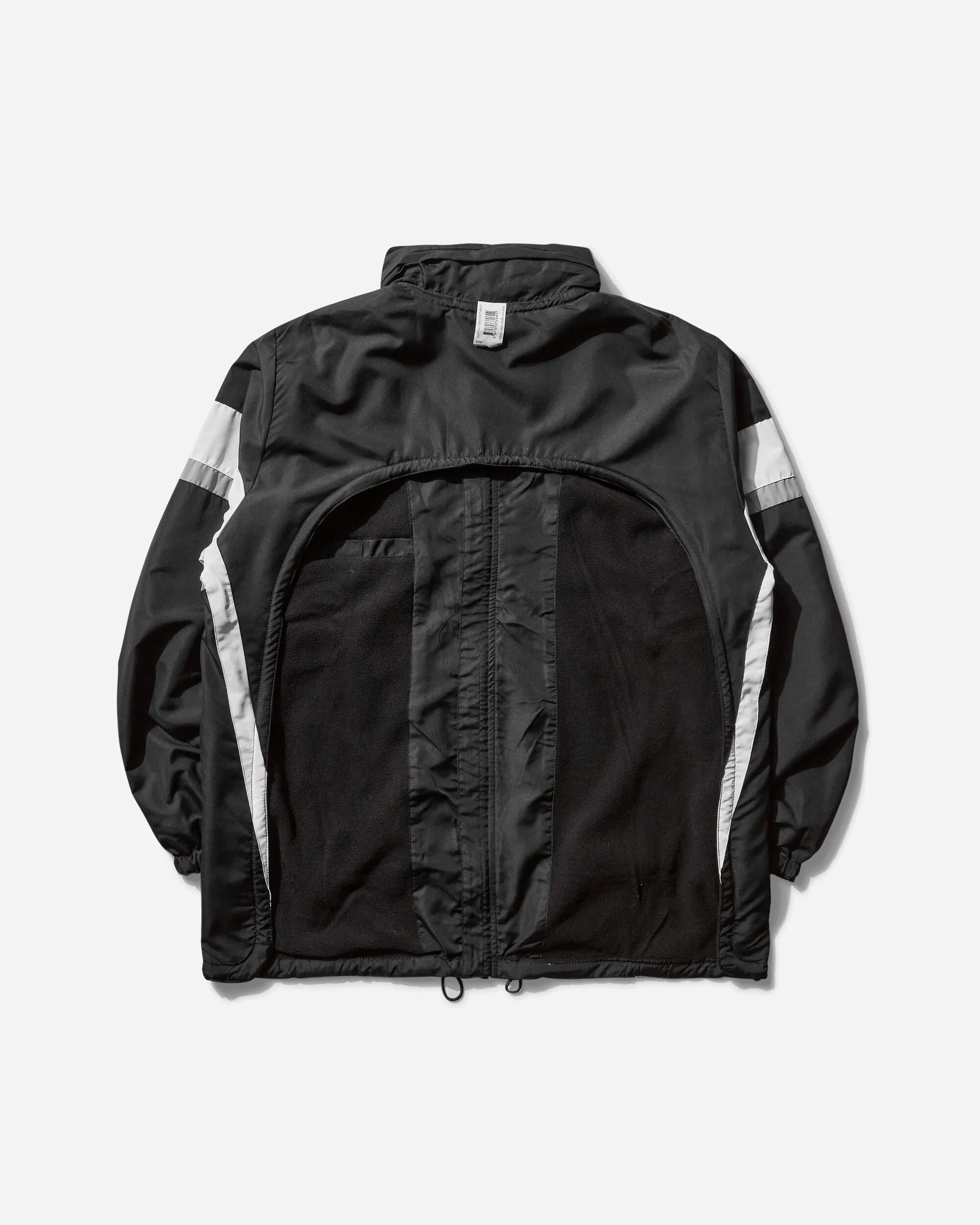 Women's Backless Tracksuit Jacket Black