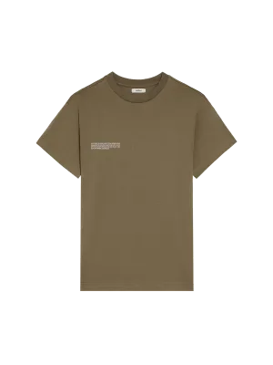 Womens In Conversion Cotton 365 T-shirt—carbon brown