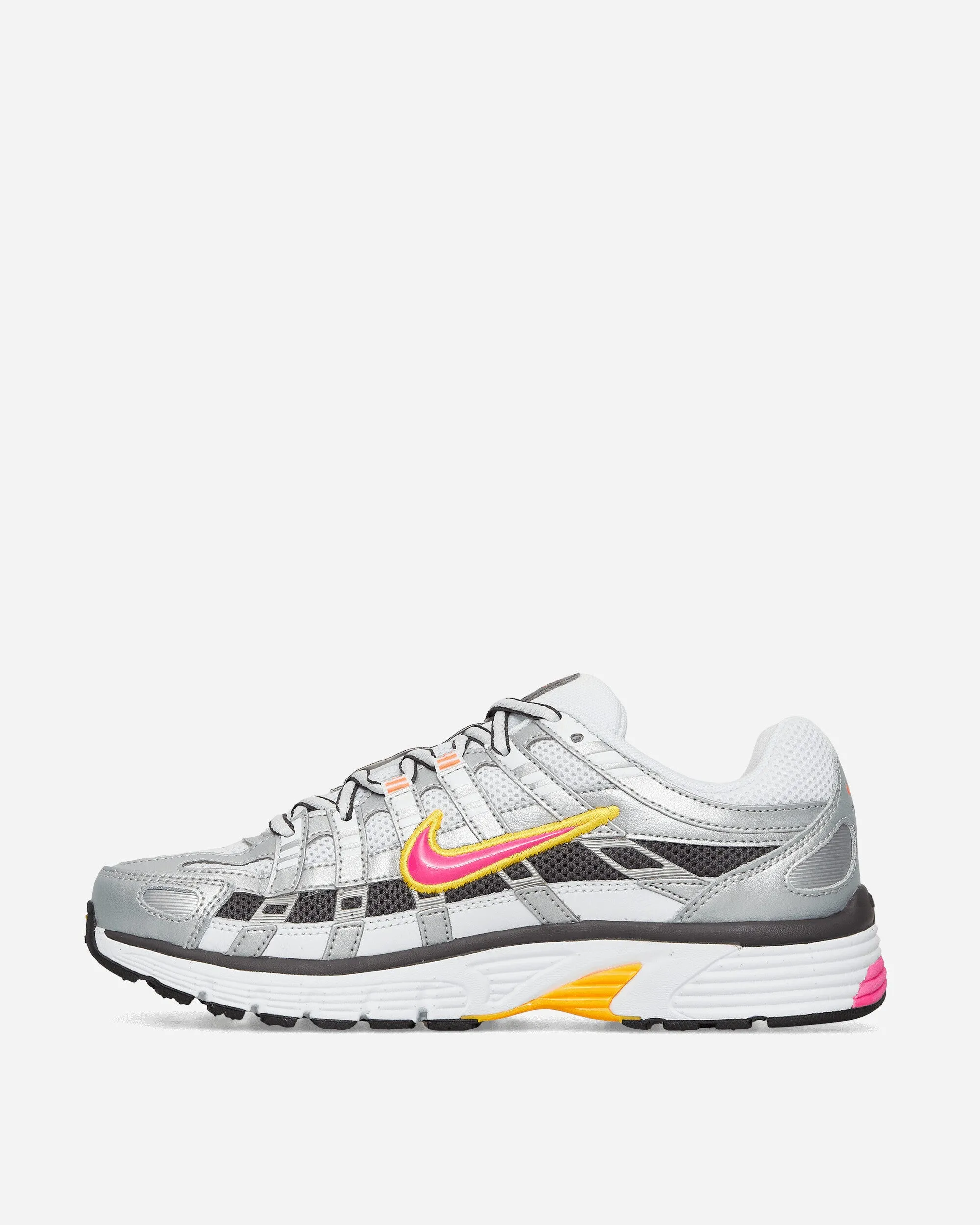 Women's P-6000 Sneakers White / Laser Fuchsia