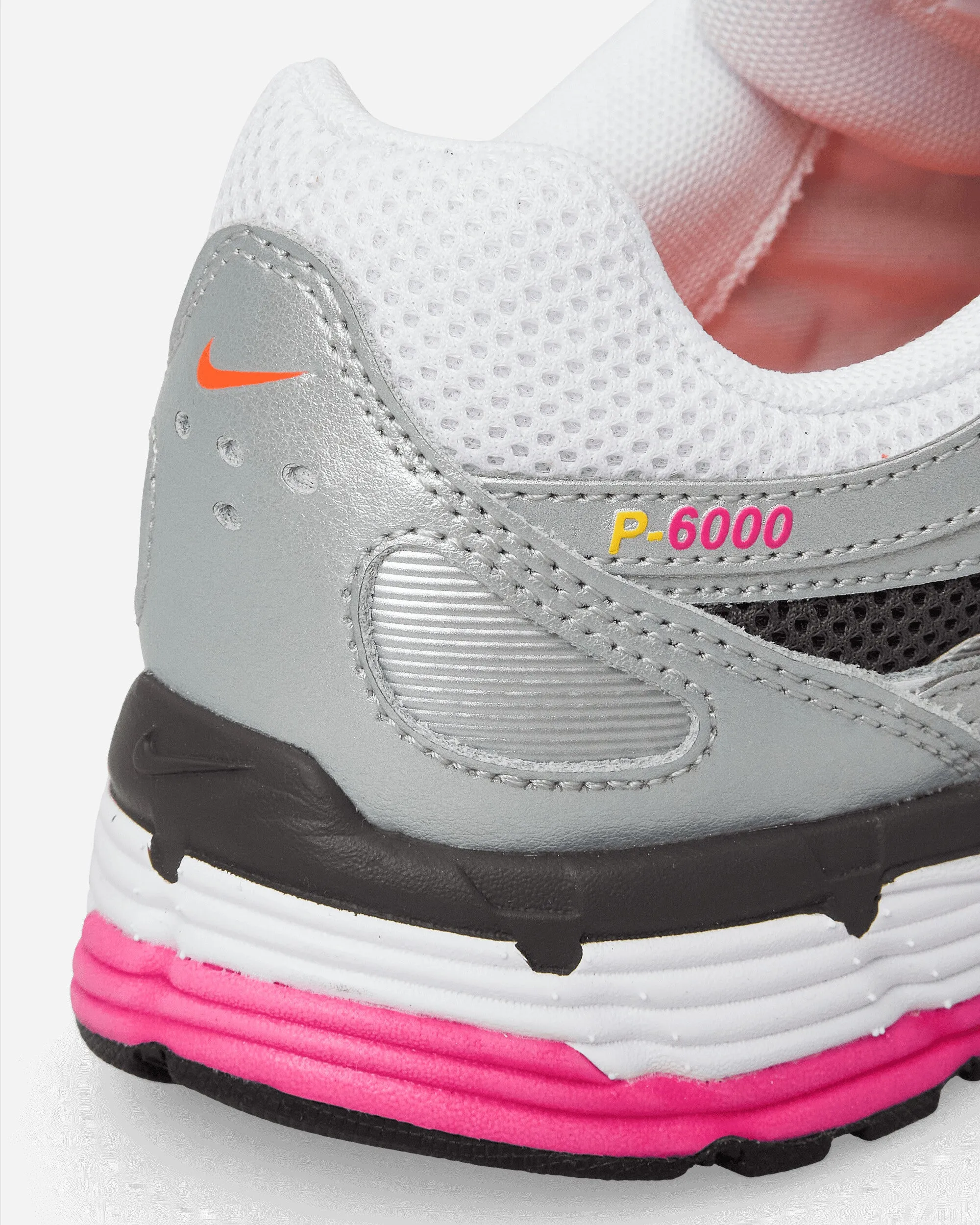 Women's P-6000 Sneakers White / Laser Fuchsia