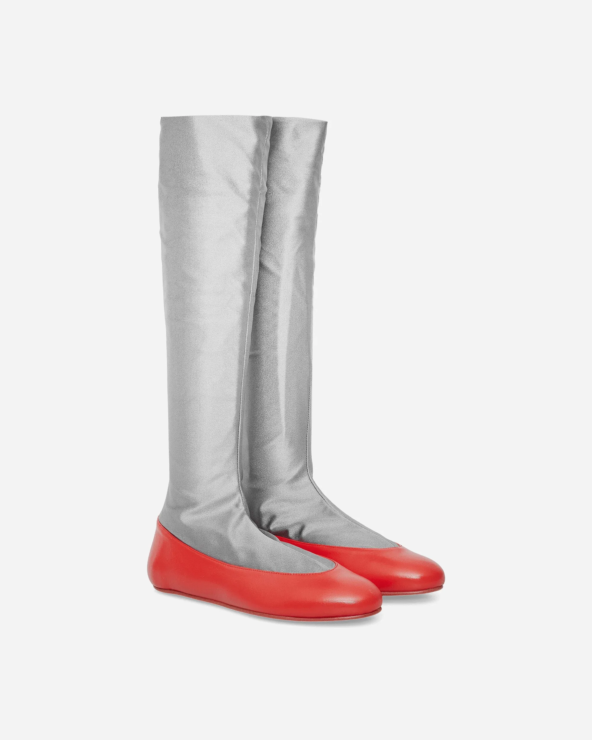 Women's Promxima Long Ballerinas Slate / Fire Red