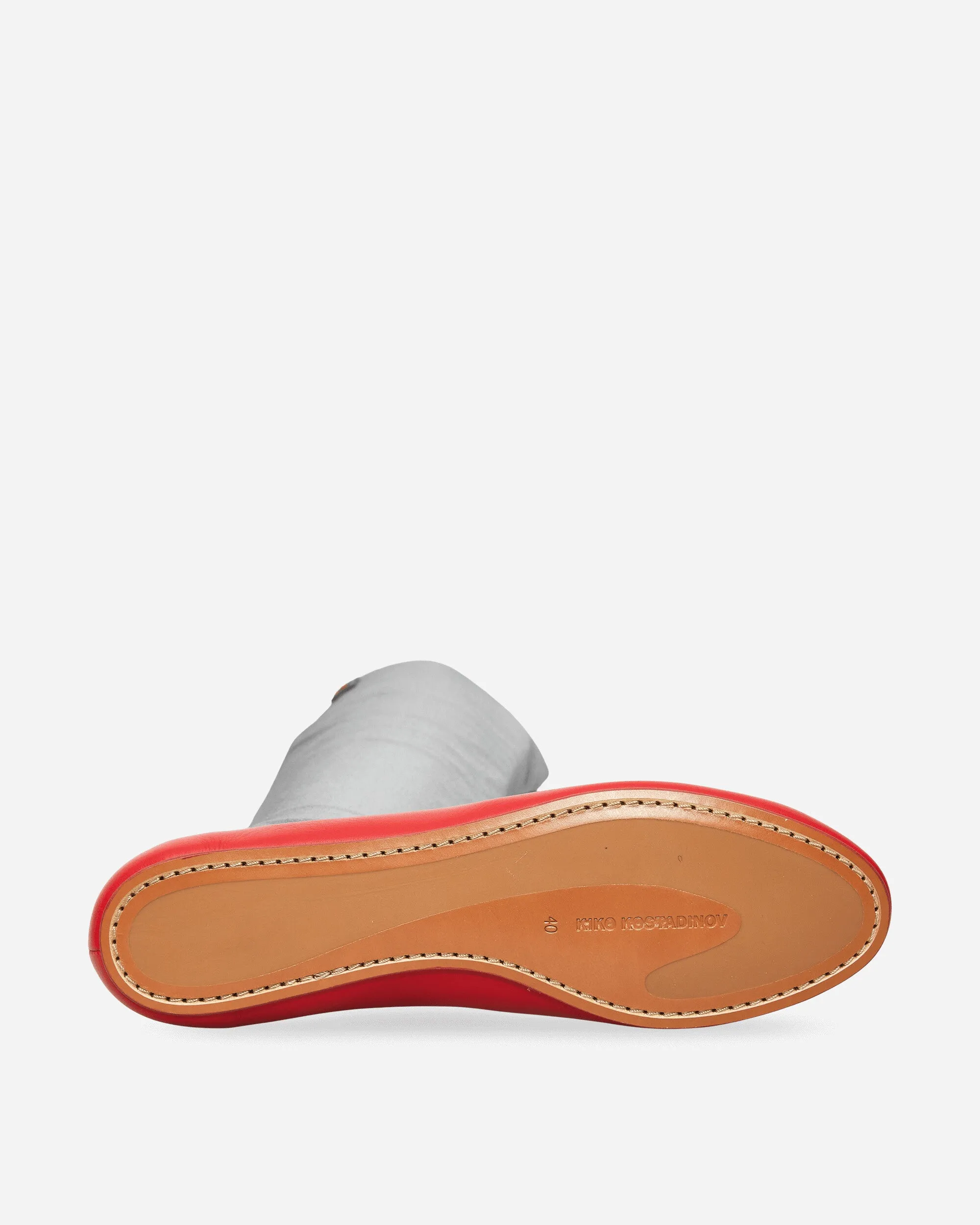 Women's Promxima Long Ballerinas Slate / Fire Red
