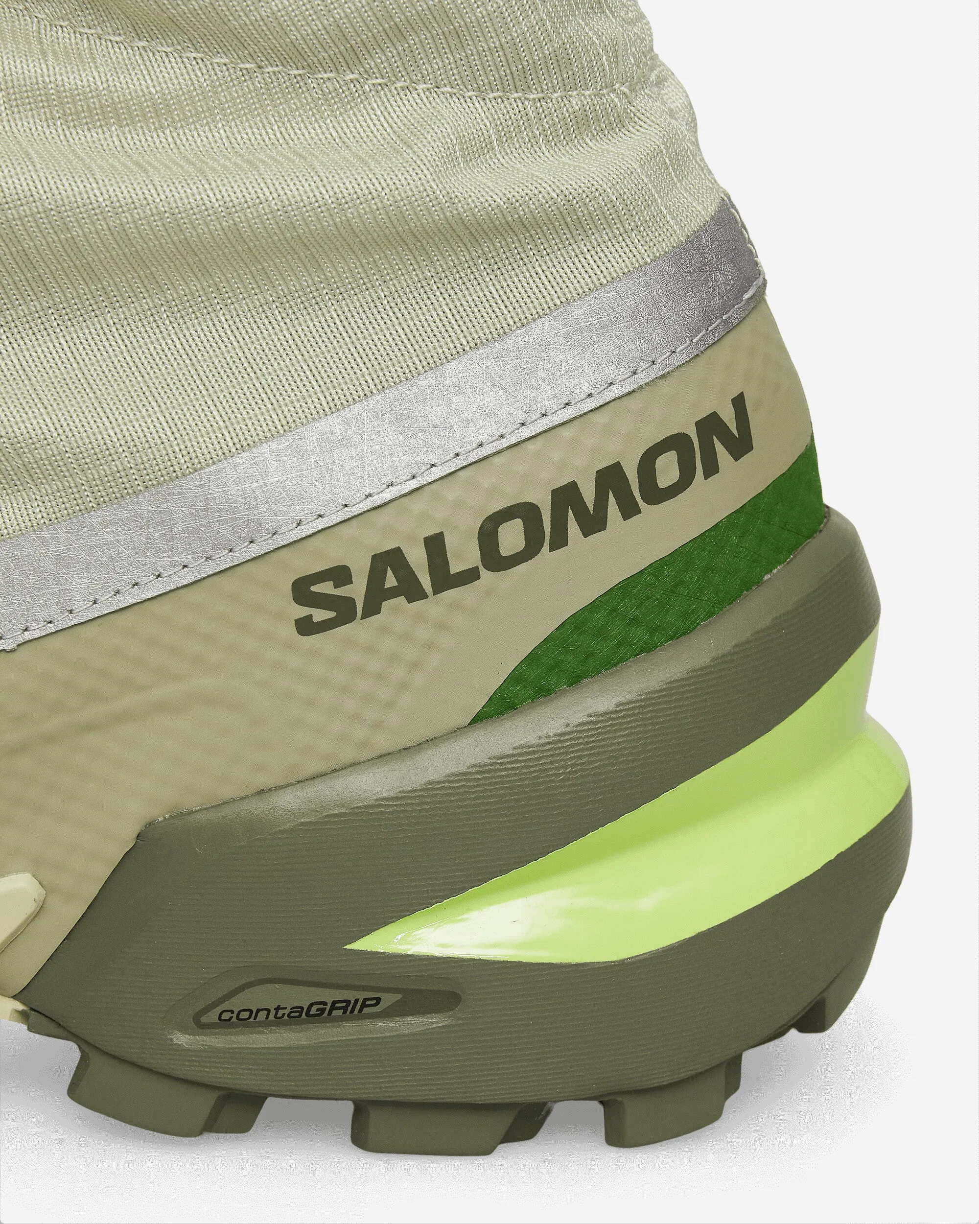 Women's Salomon Cross Low Sneakers Alfalfa / Tea / Sharp Green