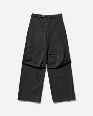 Women's Shaped Knee Trousers Black