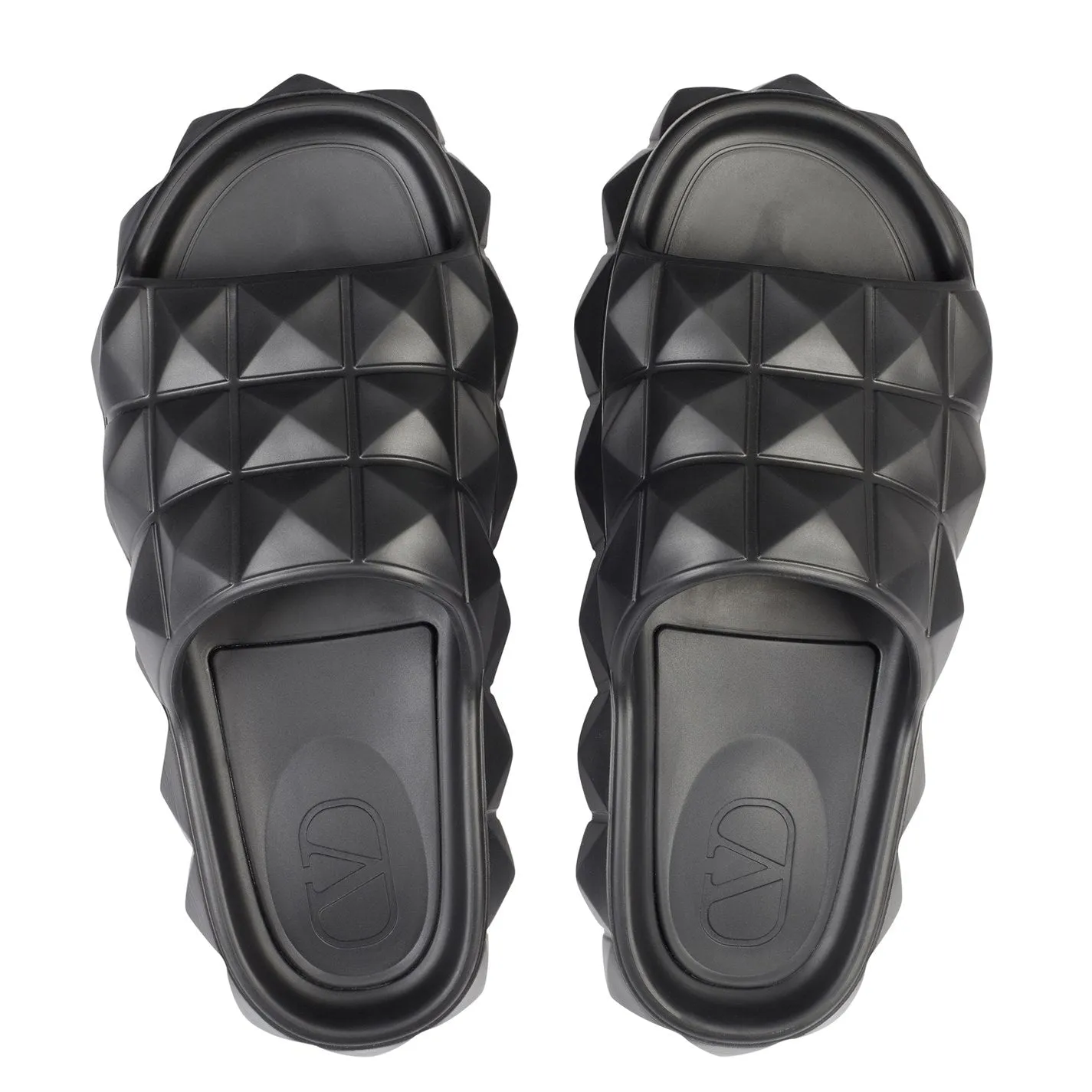 Women's Valentino Stud Sliders