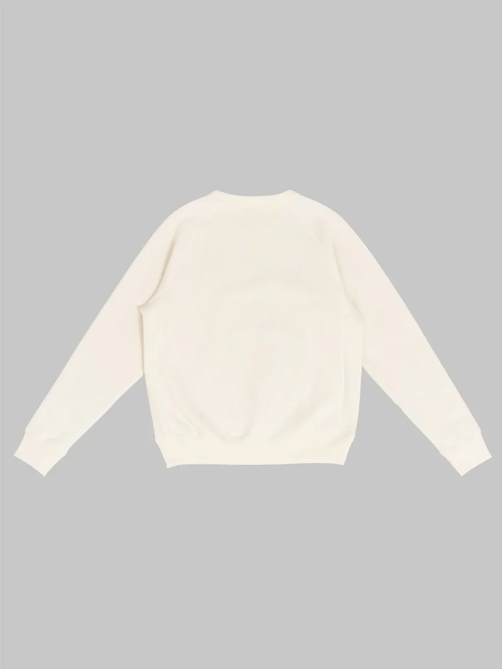 Wonder Looper Pullover Crewneck 876gsm Double Heavyweight French Terry Ecru
